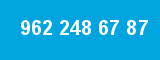 962 248 67 87 962 248 67 87